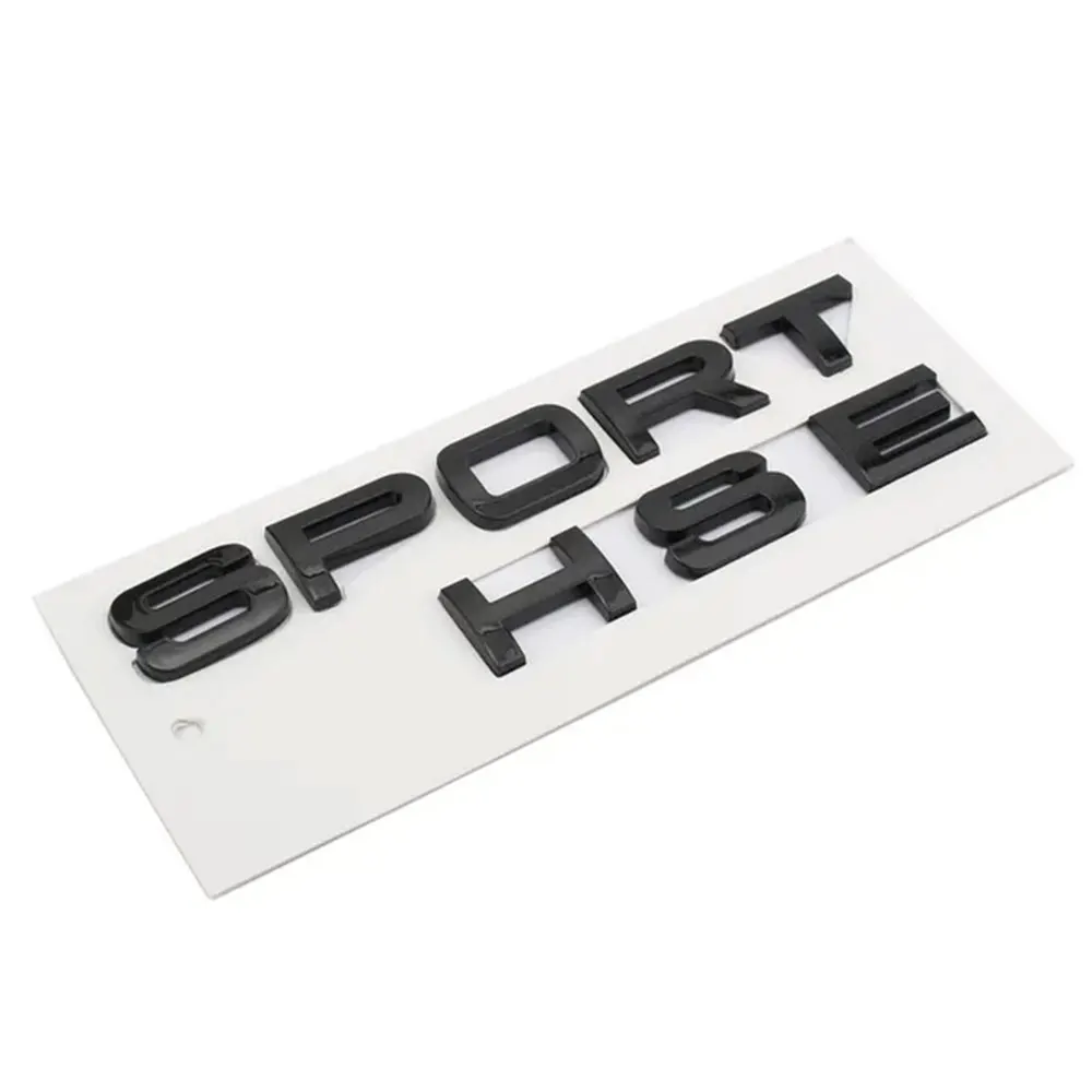 

3d ABS буквы Спорт HSE Логотип Эмблема багажника автомобиля значок для l320 2014 2006 2009 2018 Спорт HSE стикер аксессуары