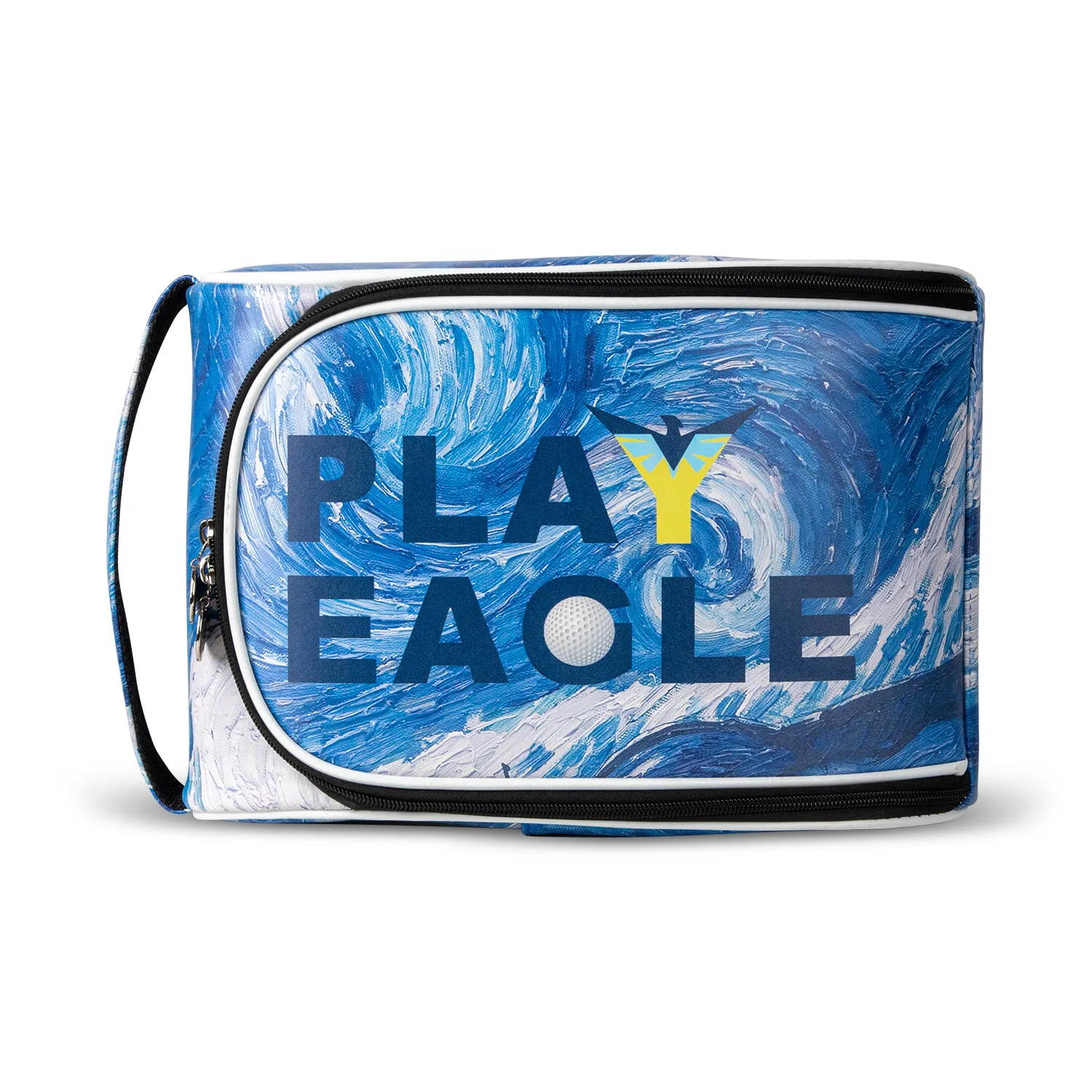 Travel Zipper Light Resistant Shoes Carrier Waterproof Dustproof  Golf Sport Portable Golf Shoe Bag