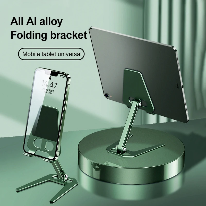 

Tablet Mobile Phone Stand Desktop Foldable Adjustable Desk Bracket Smartphone Stand Portable For IPad IPhone Samsung Holders