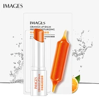 1pcs images blood orange lipstick moisturizing lip balm desalinating lip lines anti dryness beauty lips skin care products