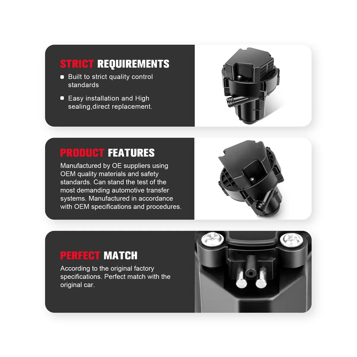 Воздушный Инжекционный насос 0580000010 0001403785 5098830AA для Mercedes-Benz C280 Chrysler Crossfire 3.2L V6