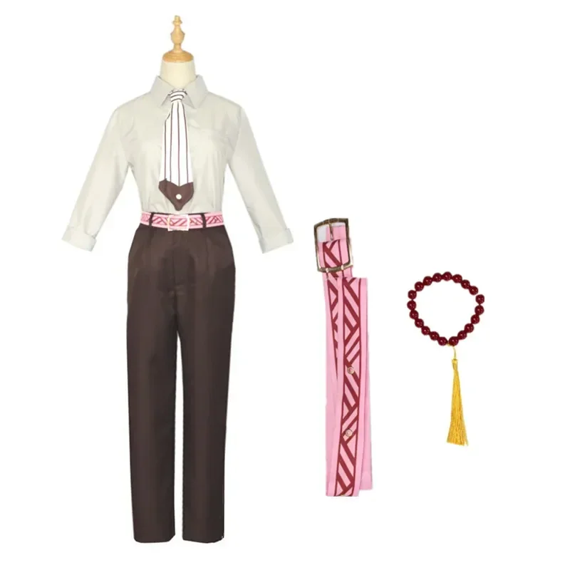 Аниме Ханако-Кун Минамото Куу Косплей Костюм Хэллоуин Топ Рубашка Брюки
