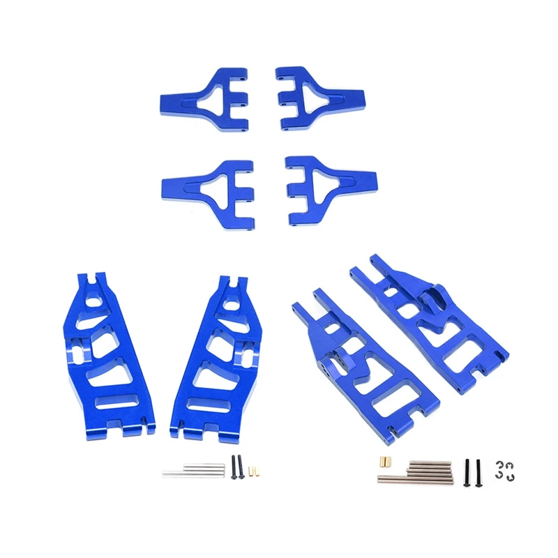8Pcs Metal Front And Rear Suspension Arms Set For 1/6 Redcat Racing Shredder RC Truck Car Upgrades Parts