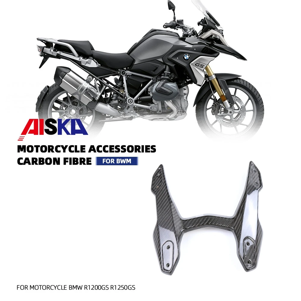 

100% Carbon Fiber Motorcycle Wind Shield Bracket Windshield decorative strip fairing For BMW R1250RS R1200GS 2021 2022 2023