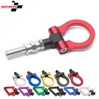 Универсальный Алюминиевый буксирный крюк JDM для BMW E46 E81 E30 E36 E90 E91, фаркоп, подходит для Volkswagen Benz