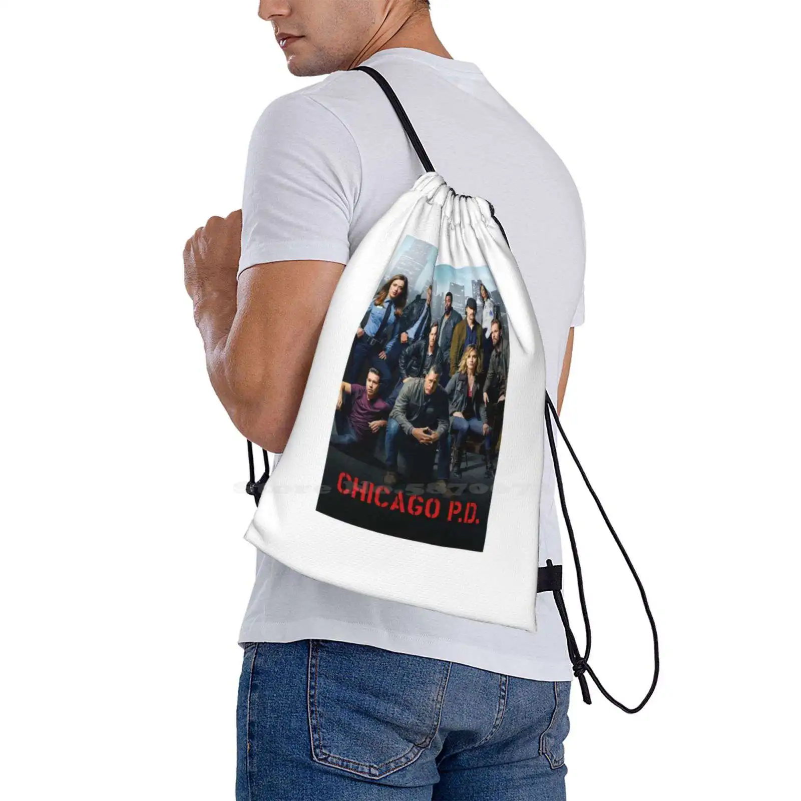 Чикаго П. Д. Горячая Распродажа школьный рюкзак модные сумки Pd огонь средний