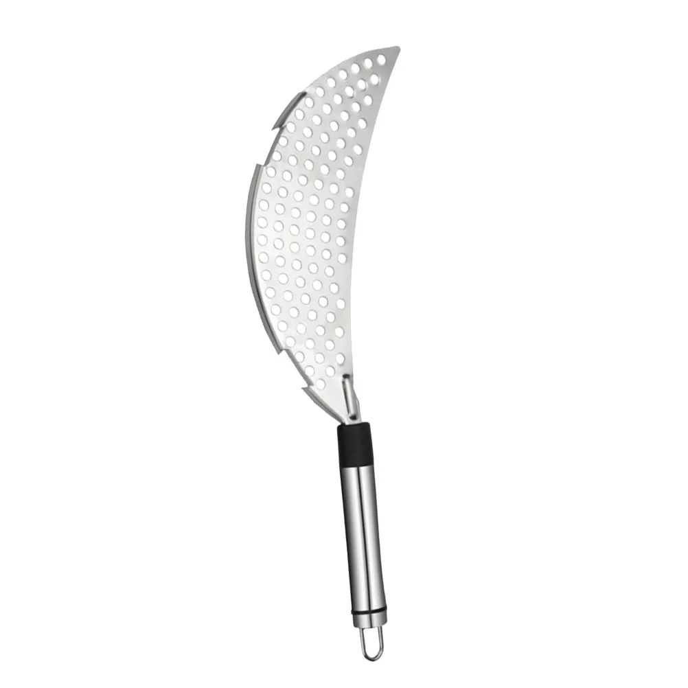 

Strainer Pot Drainer Steel Colander Stainless Pan Pastahandle Clip Withhandheldhand Kitchen Fry Spaghetti Snapheld Noodle Fruit