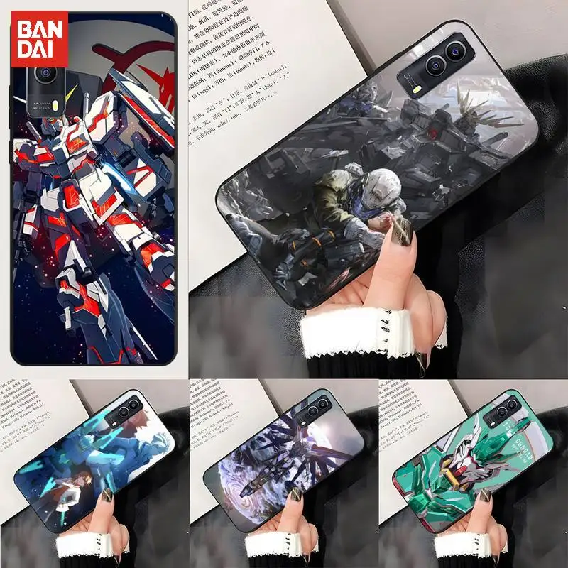 

Mobile Suit Gundam Anime Phone Case Shell for Vivo Y31 Y53 Y55 Y66 Y67 69 71 Y75 79 Y81 Y83 Y9S V11 V15 V17 Neo Macia Cover Capa