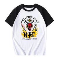 hellfire club tshirt s t 4 shirt mike tee 100 cotton boys t shirts girls clothing hip hop unisex kids summer tops