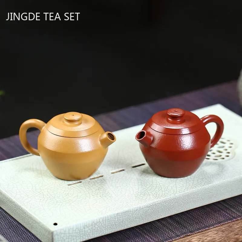 

Чайник Yixing из фиолетовой глины, ручной работы, 130 мл