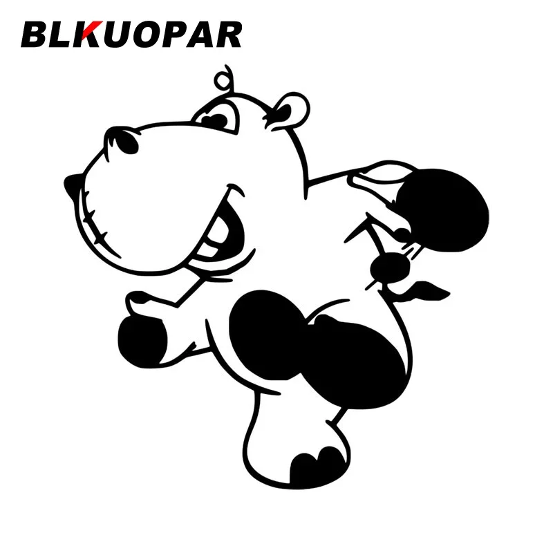

BLKUOPAR бегемот автомобильная наклейка оригинальная модная наклейка устойчивая к царапинам солнцезащитный крем водостойкая забавная наклейка на холодильник мотоцикл автомобильная наклейка