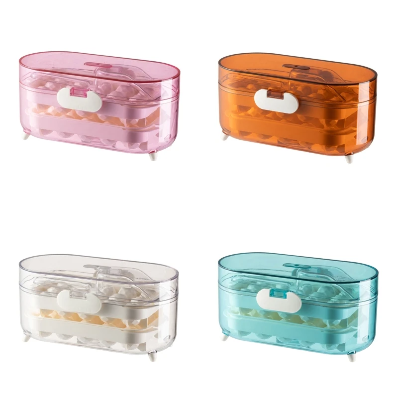 

Q0KF двухслойный льдогенератор, кухонный пластиковый «сделай сам» для вечерние, удобно использовать с лопаткой для льда