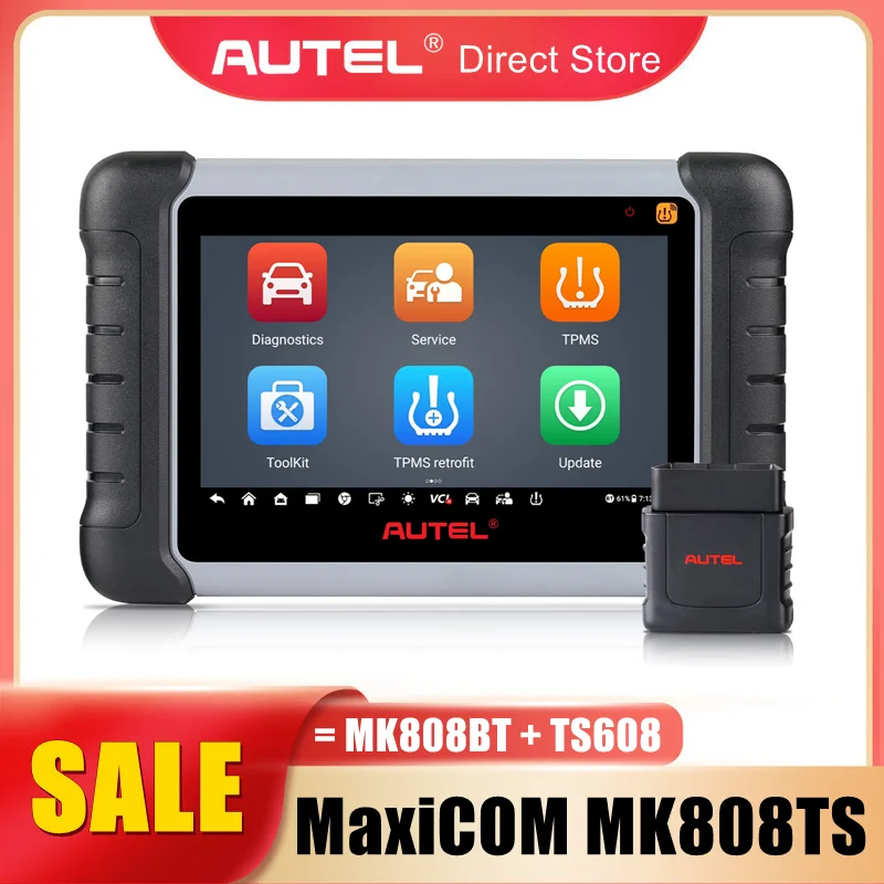 Диагностический сканер Autel MaxiCOM MK808TS MK808S MK808Z TS TPMS
