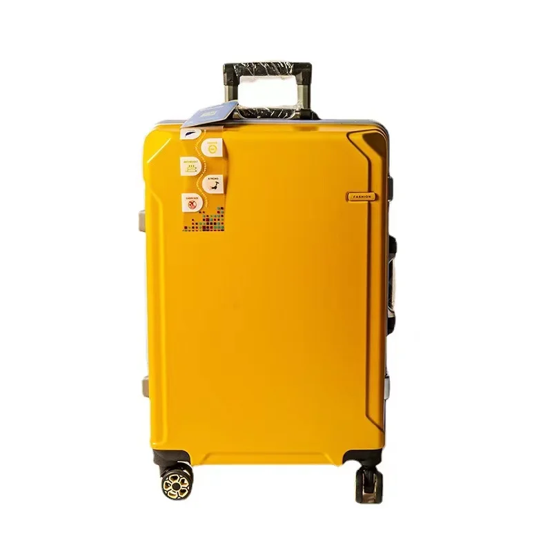 Suitcase Aircraft Hand Luggage Station Wagon PC Rigid Four Wheel New Aluminum Frame Trolley Case 2022 New Case