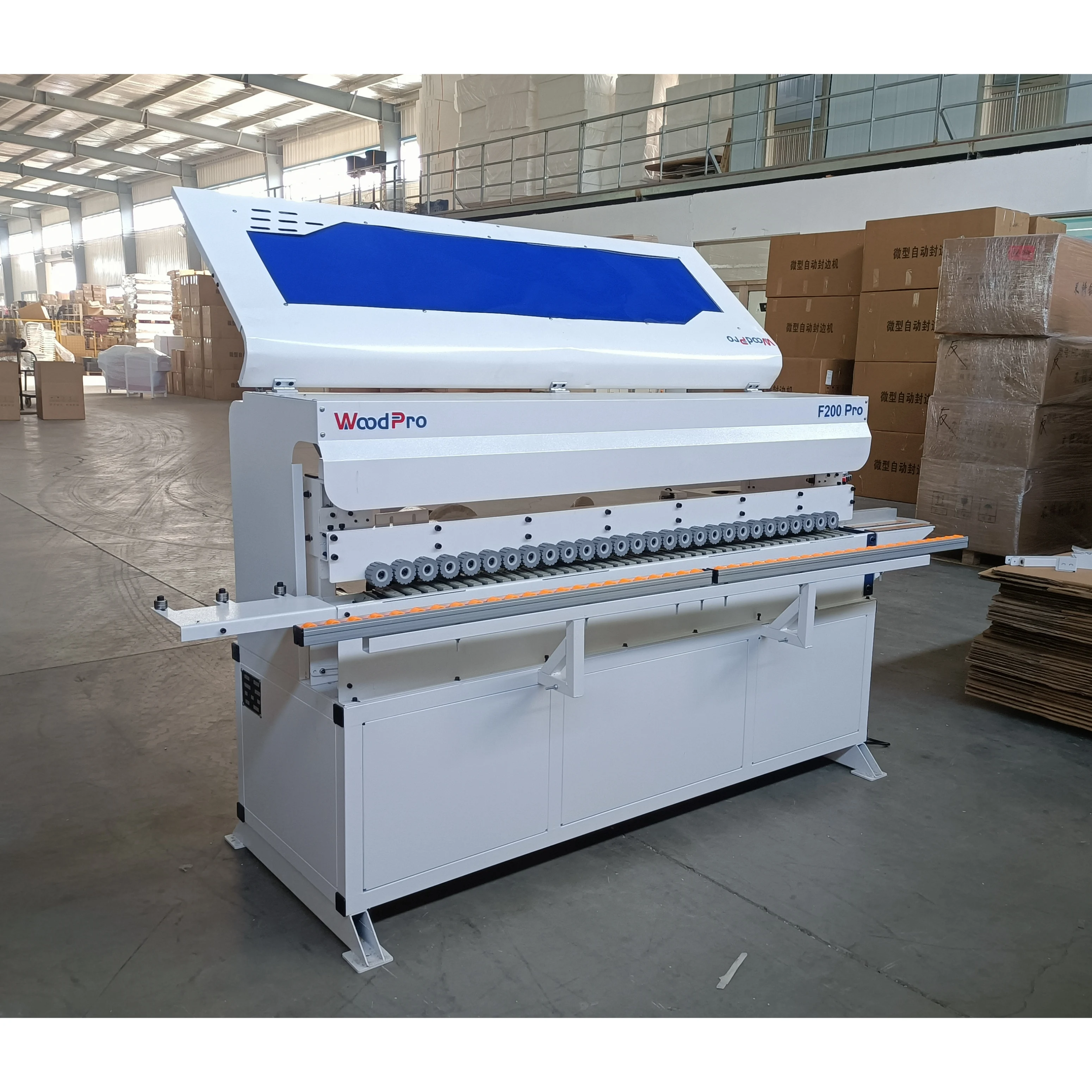 

F200MAX full automatic edge bander machine multifunction wood based panels machinery cnc small edge banding machine with trimmer