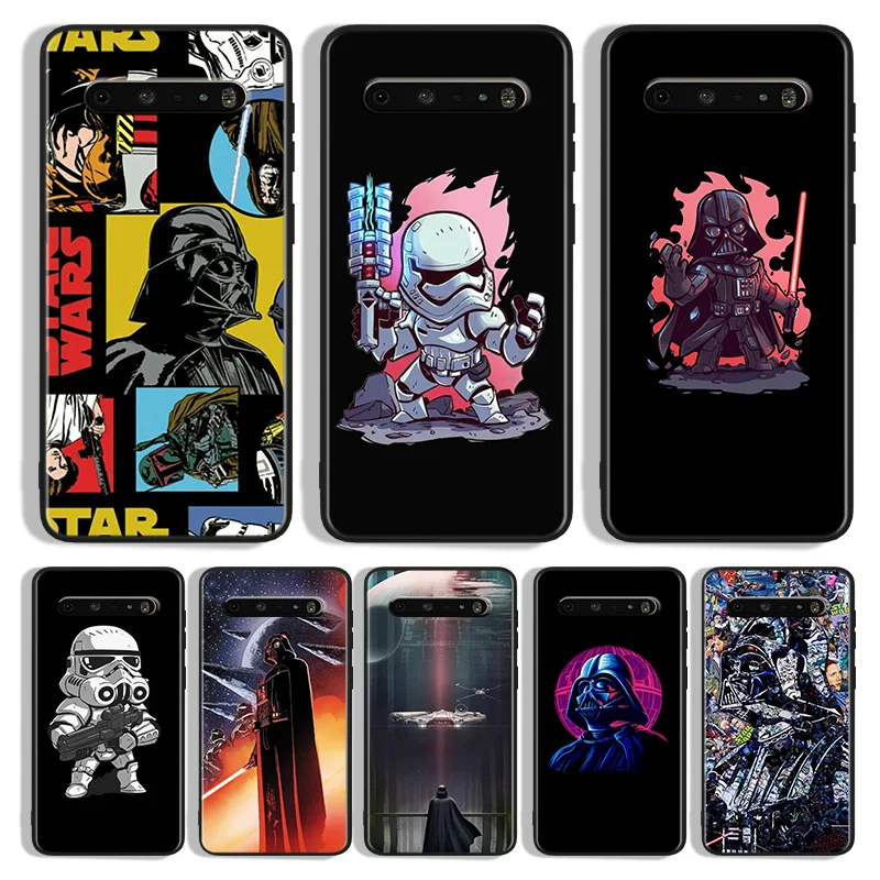

Disney Star Wars For LG K92 K71 K61 K52 K51S K42 K41S K40S K22 Q60 V60 V50 V40 V30 G8X G8 ThinQ Black Phone Case