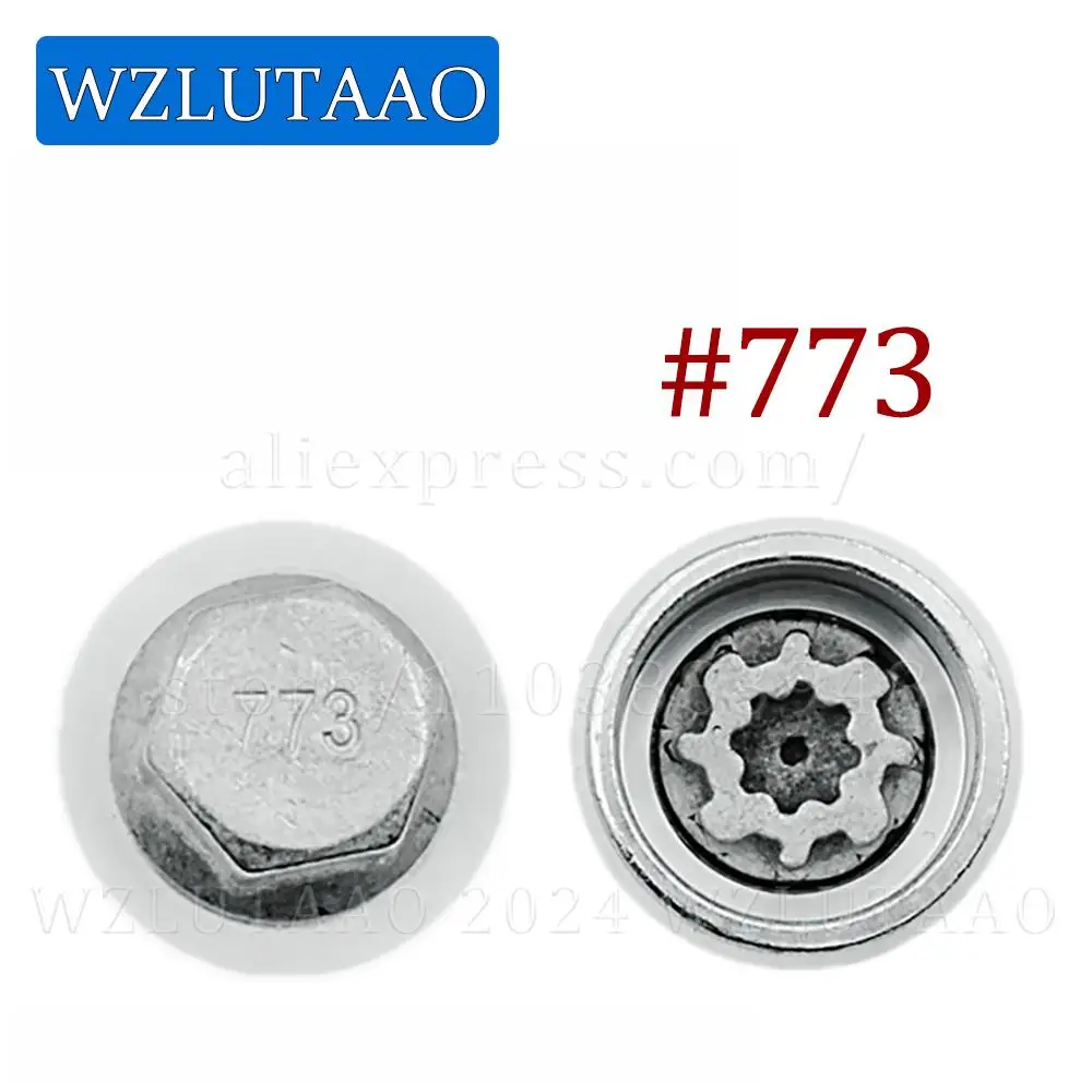 

1шт. # 771 - # 780, противоугонный винт для автомобильных шин, инструмент для снятия торцевого ключа, инструмент для разборки, втулка для ключа для комплекта для ремонта Skoda