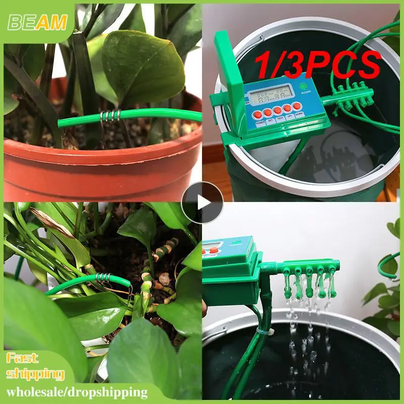 

1/3PCS Automatic Micro Home Drip Irrigation Watering Kits System Sprinkler with Smart Controller for Garden,Bonsai Indoor Use