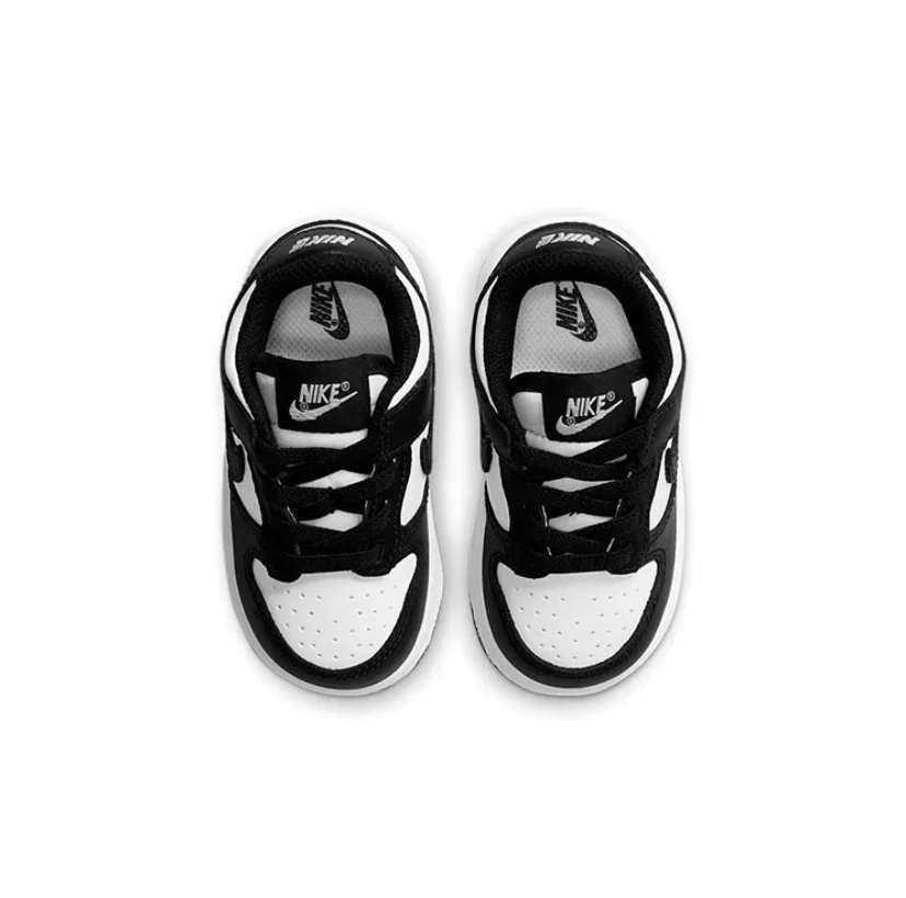 Nike Dunk White/Black Модная и универсальная обувь для малышей младенцев
