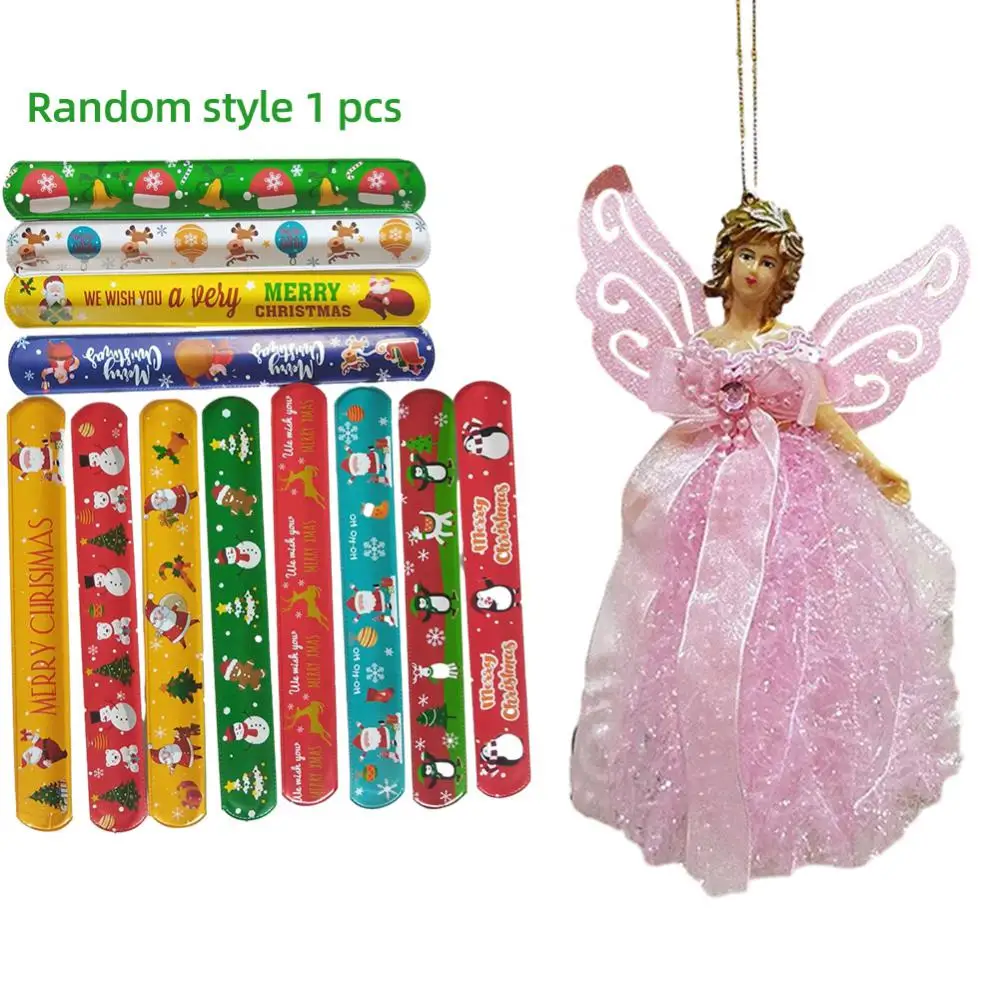 

Plush Happy Theme Plush Angel Pendant Christmas Christmas Theme Cute Doll Christmas Decorations Pat Circle Christmas Tree Gift