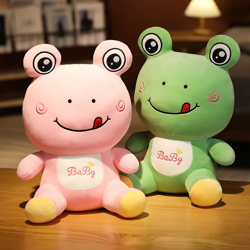 

Cute Frog Doll Plush Toy Big Eyed Prince Sleeping Pillow Children's Gift