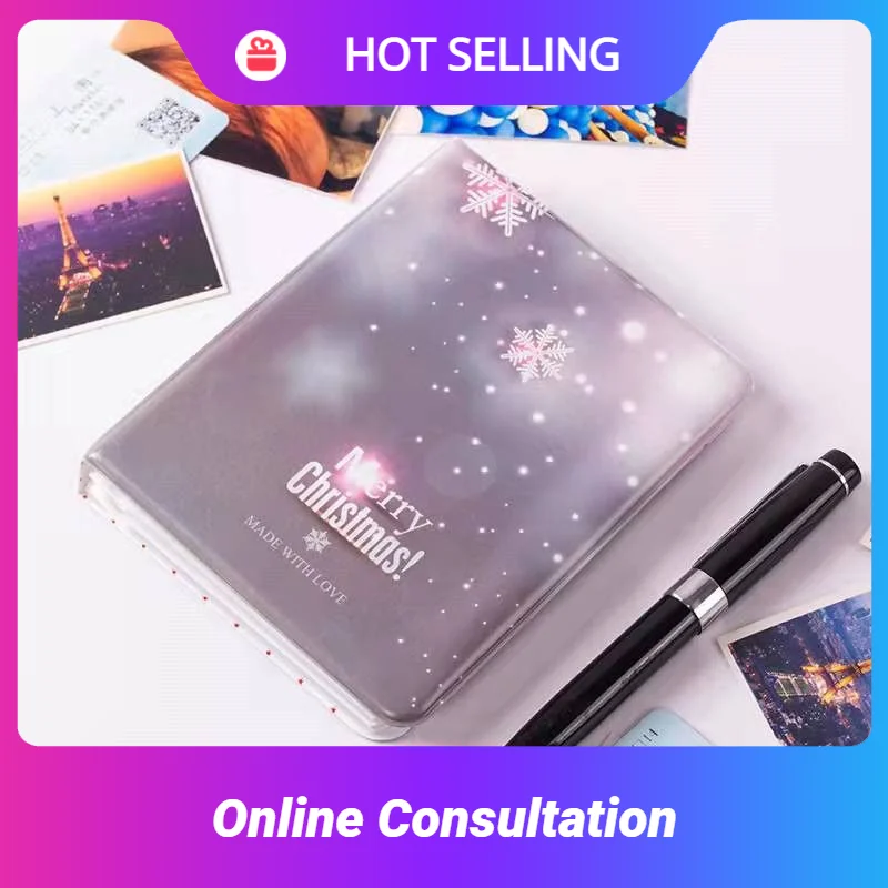 

mini 3 inch photo movie train ticket album for cards photocard holder instax collect book Christmas kpop protectors Child album