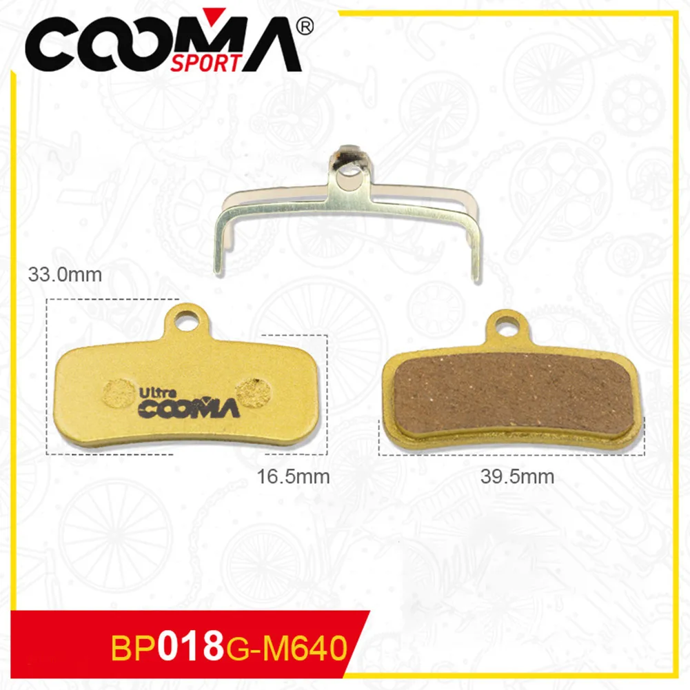 Велосипедные дисковые Тормозные колодки для Shimanoo Saint M810 M820 Zee M640 теплоотводящие