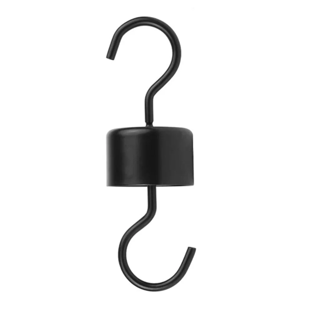 

4pcs Hooks Hangers Rustproof Anti-ants Hanging Hooks Metal Hanger (Black)
