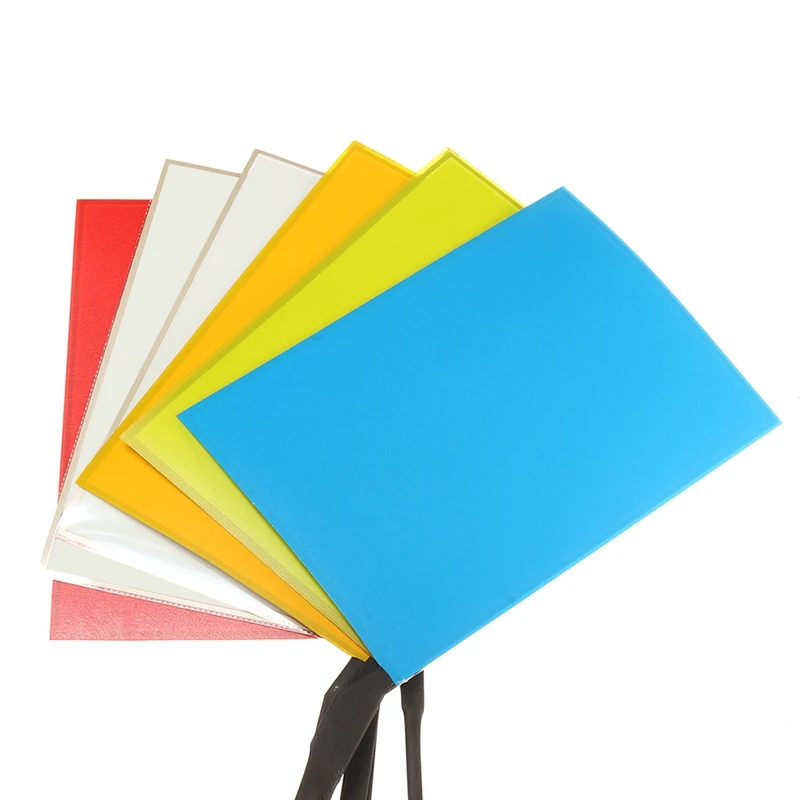 Электролюминесцентный лист на панели EL 105 x 148 мм неоновый + привод 12 В