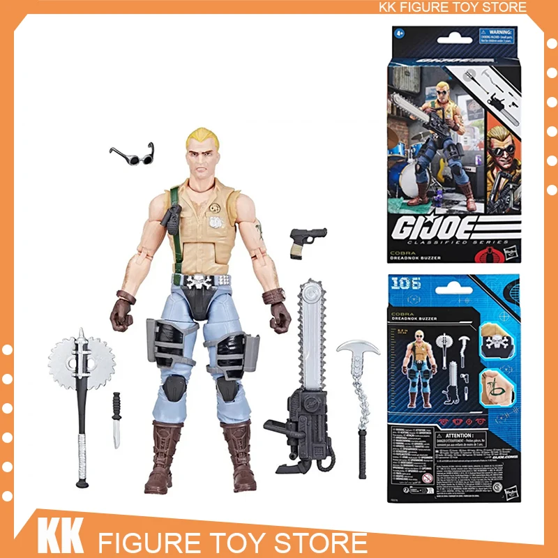 

Предпродажа G.i. Аниме фигурки Джо из сериала, Dreadnok Buzzer, 106 экшн-фигурки, Игрушечная модель, рождественский подарок, коллекционные предметы 6-I