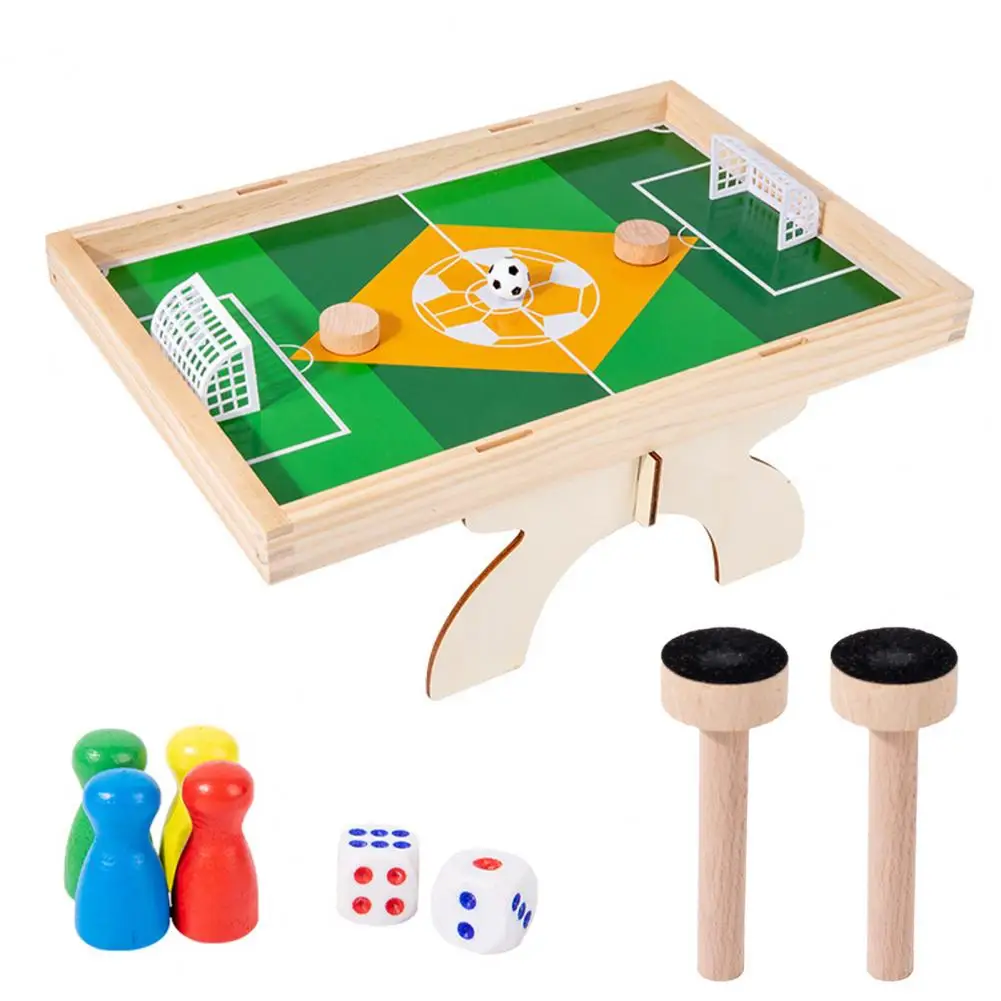 

1 Set Football Game Popular Anti-fade Table Aeroplane Chess Football Game for Party Table Football Game Tabletop Soccer Toy