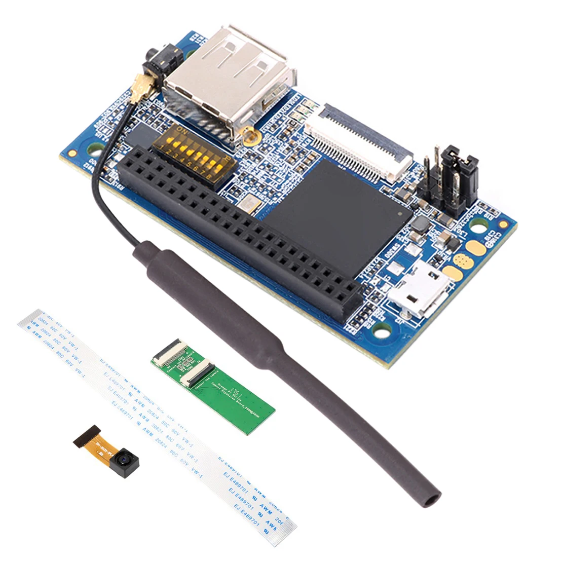 

For Orangepi I96 ARM Cortex-A5 32Bit CPU 256MB LPDDR2 SDRAM WIFI+BT Programming MCU Development Board With Camera Module