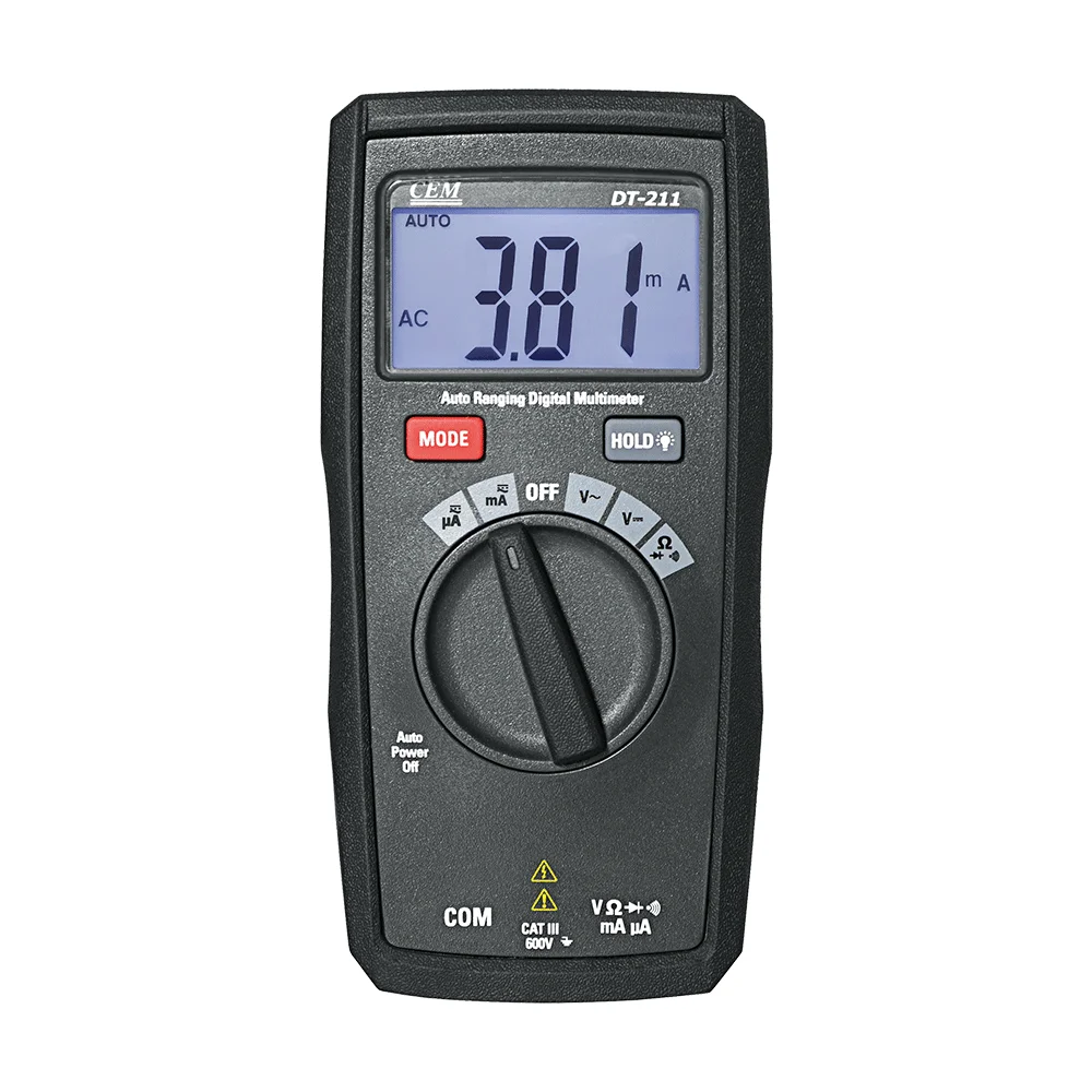 CEM DT-211 2000 counts Auto Range Low Pass Filter Digital Pocket Digital Cheap Multimeter Price