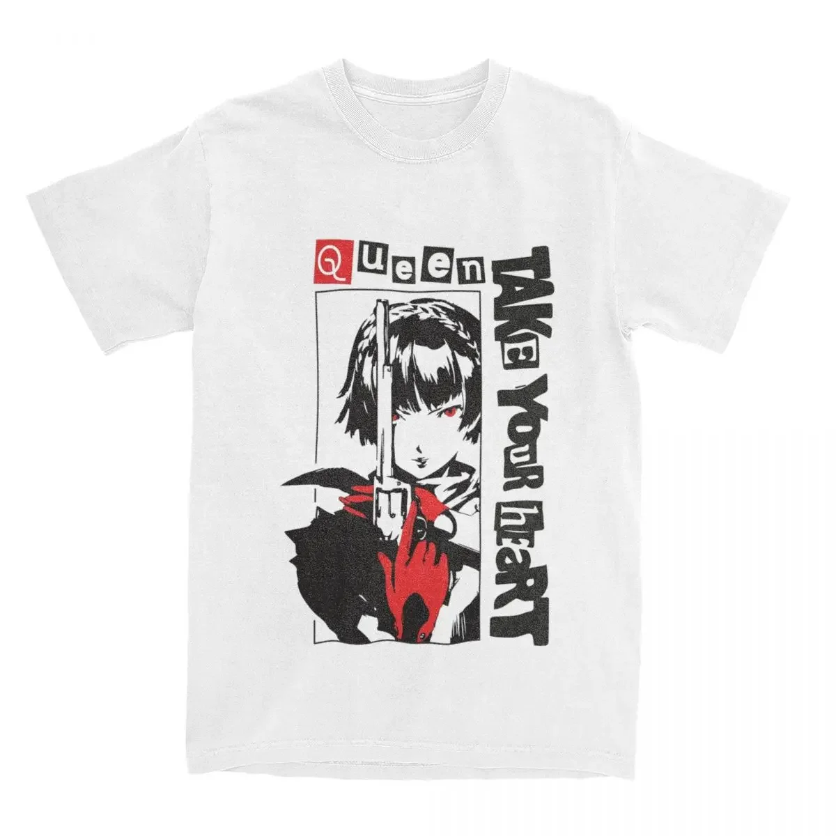 Футболка с коротким рукавом и круглым вырезом из хлопка