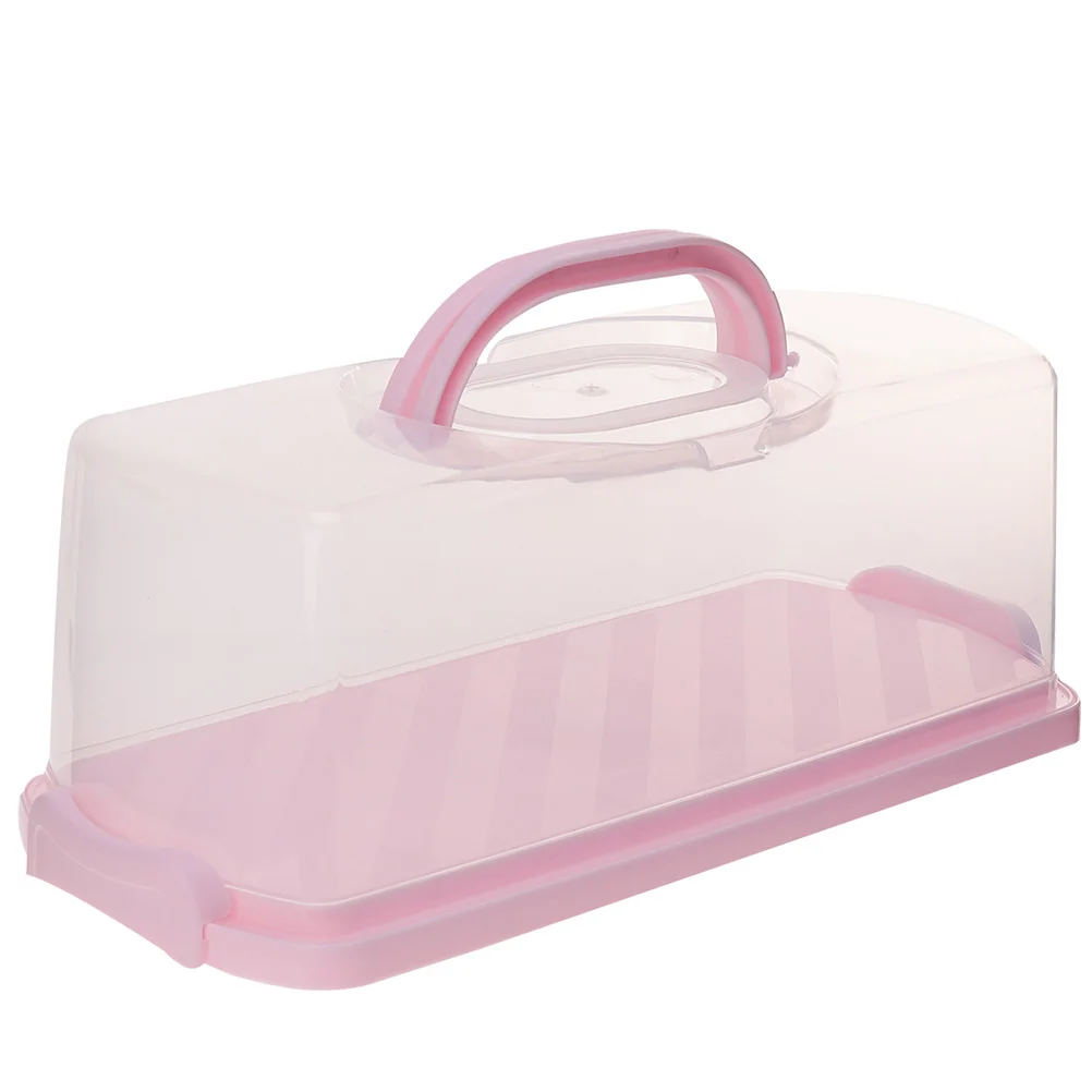 

Cake Box Cake Container Toast Container Box Cake Tray Cake Plate Dome Pie Carrier Pp Cheesecake Holder Pie Carrier