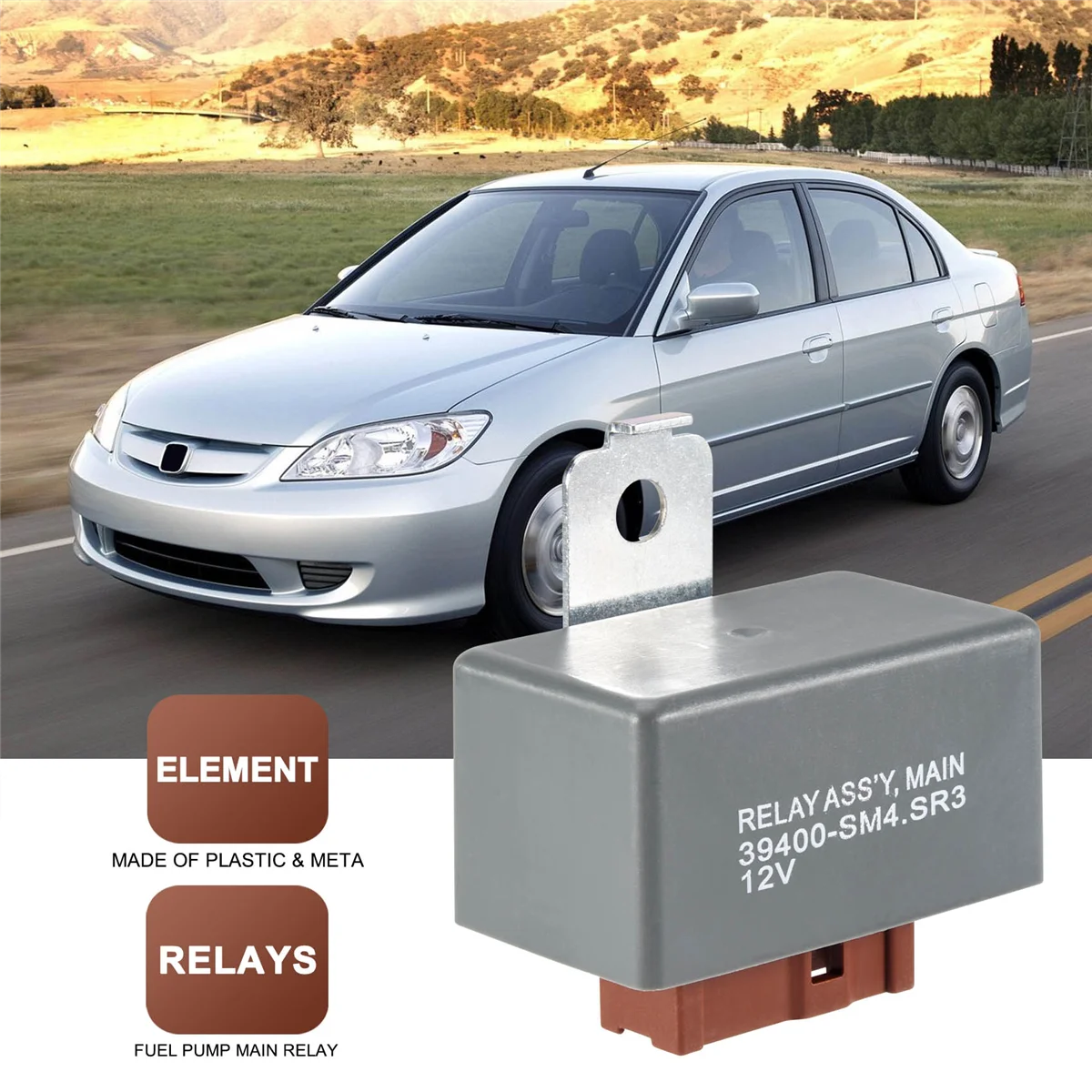Главное реле топливного насоса 39400-SM4-A00 для Acura CL Integra TL Honda Accord Civic del Sol CR-V Odyssey 3
