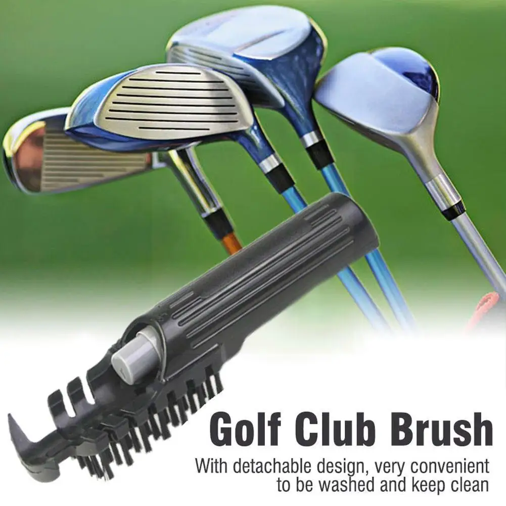 

Golf Club Spray Brush with Detachable Spray Bottle Golf Water Groove Cleaning Kit Brush Durable 2-in-1 Cleaner Tool Brushes E0B5