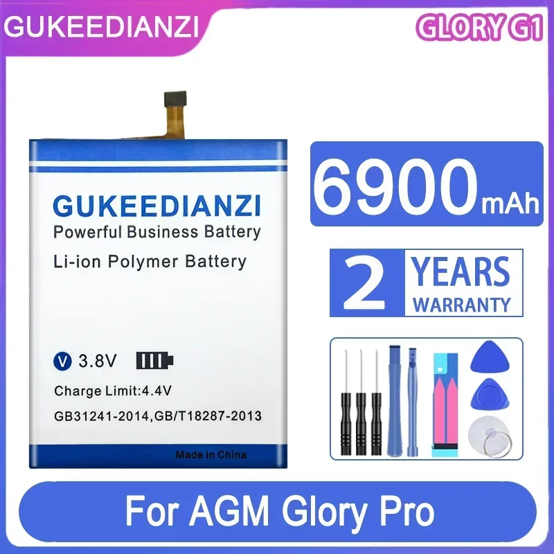 GLORY G1 6900 мАч аккумуляторы для мобильных телефонов AGM Glory Pro сотовые телефоны