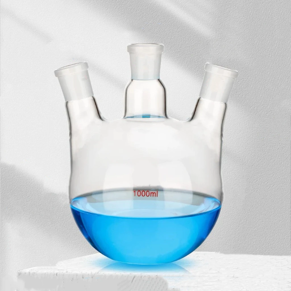 

YEERAEQP 1000 мл трехгорлая колба для дистилляции