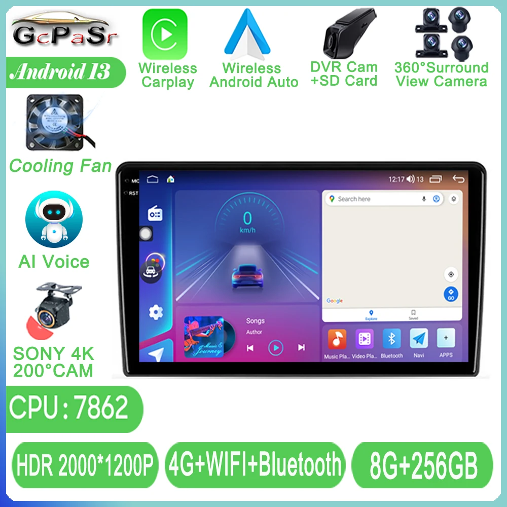 Автомобильный радиопроигрыватель для Renault Duster 2015 - 2020 LADA Largus 2021