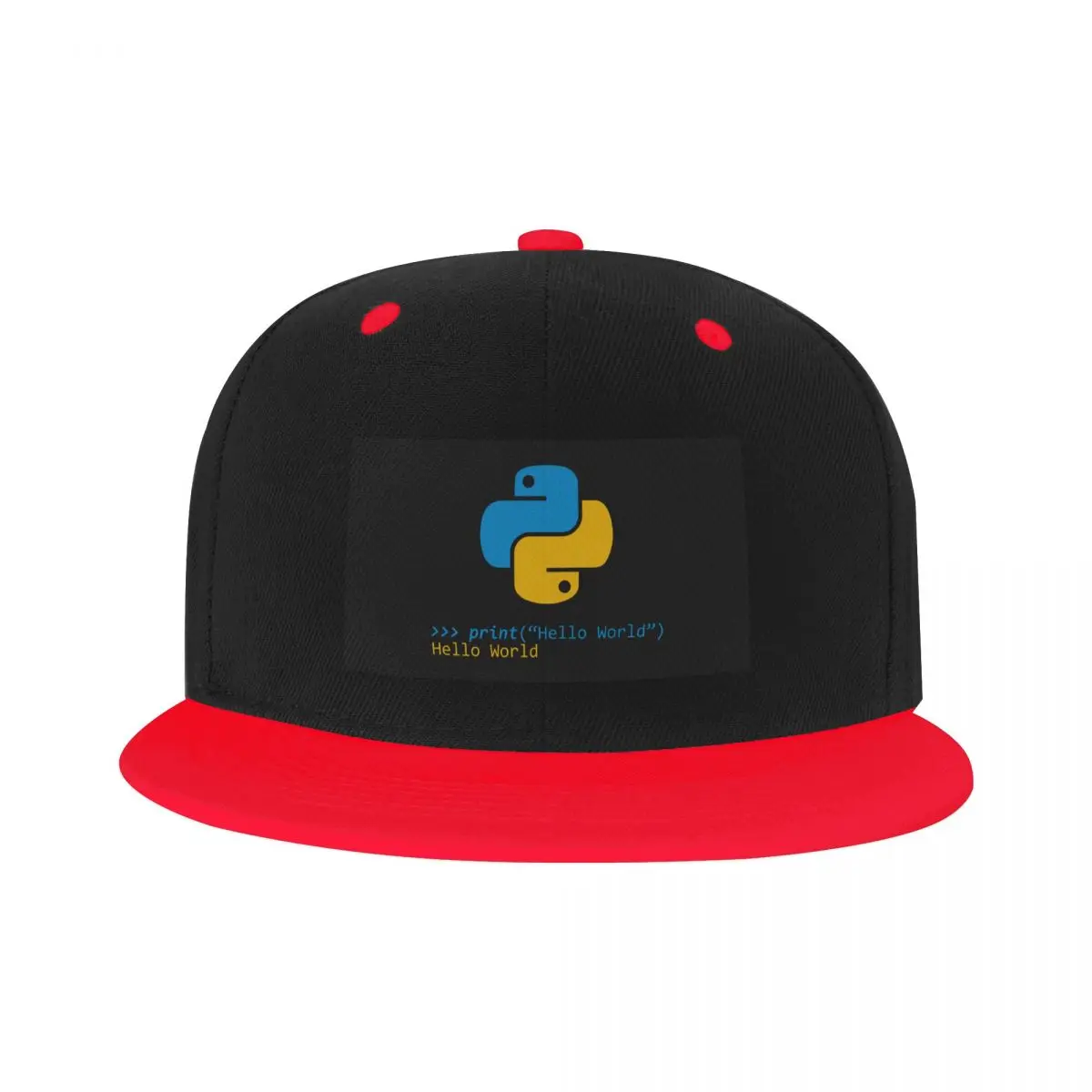 

Бейсболка Python для мужчин и женщин, программируемая Кепка с плоским верхом, в стиле хип-хоп, уличная