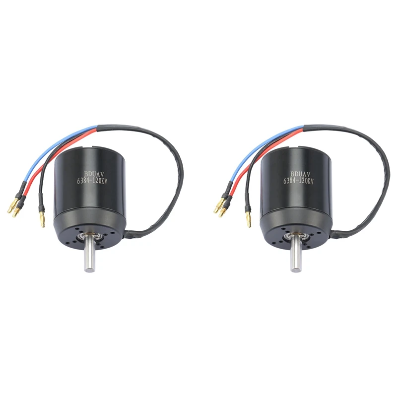 

2X6384 кв высокомощный бесщеточный двигатель BLDC для электрического балансирования скутера скейтборда запасные части (без датчика)