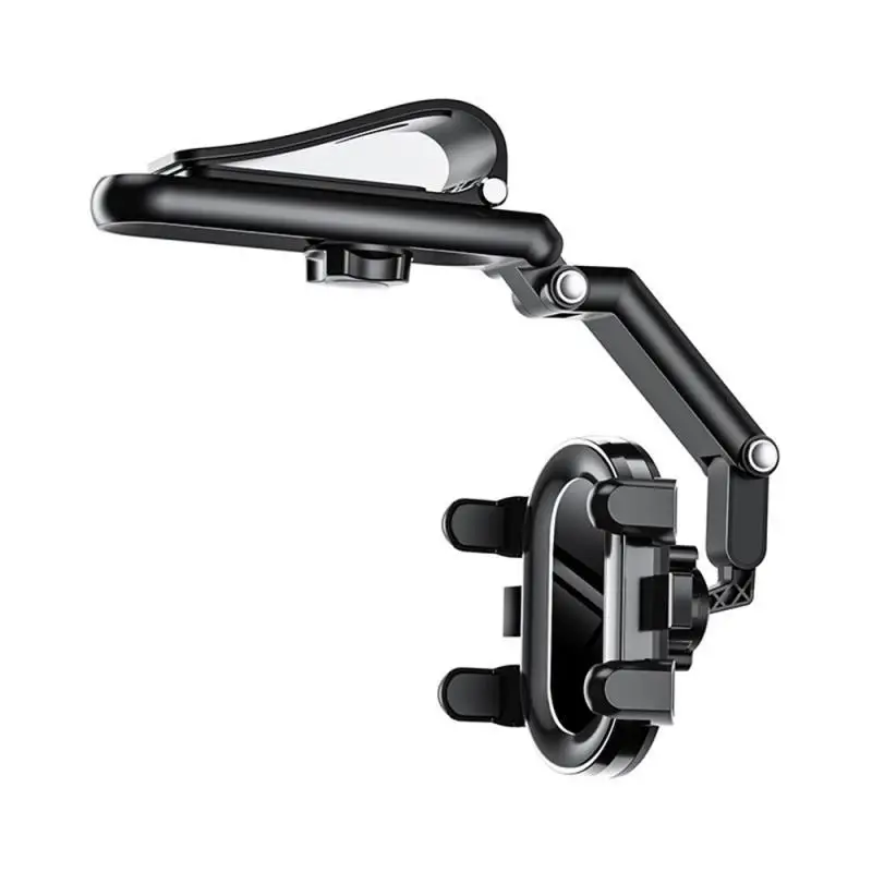 

Rearview Mirror Mobile Phone Bracket Rear View Mirror Buckle Holder Facilitate Navigation Adjustable Car Support New Abs