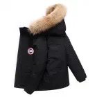 Winter new goose down jacket Men's student fashion wool collar medium and long thick warm jacket Korean version