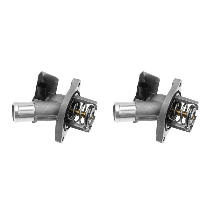 

2X Engine Coolant Thermostat Housing For Chevrolet Malibu Colorado GMC Cadillac Buick Lacrosse 12650241 1581752 902-2125
