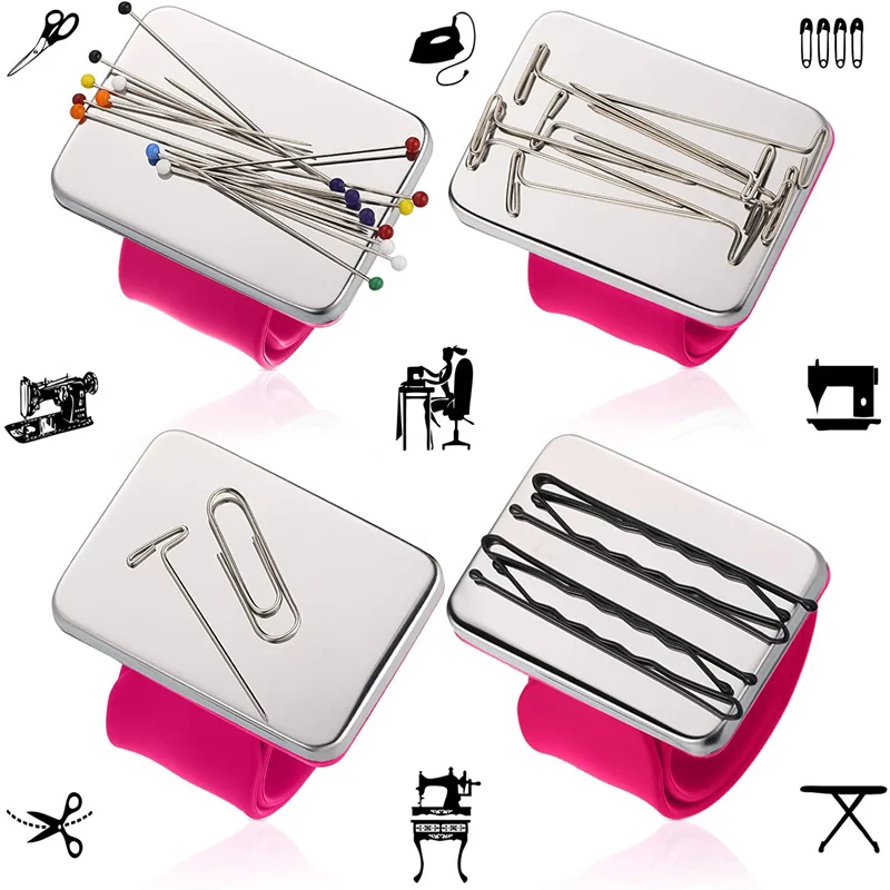 Магнитная силиконовая игла для запястья безопасный держатель браслета |