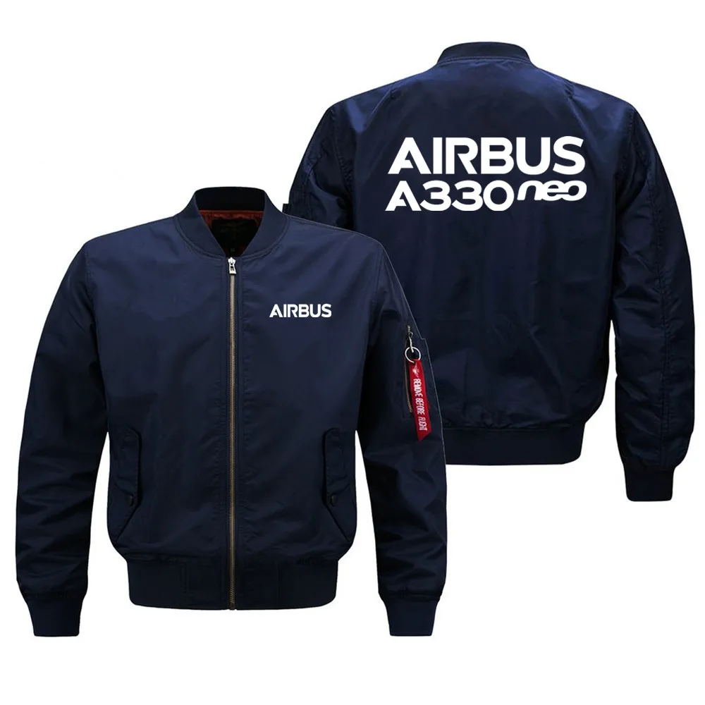 

2022 Flight A330neo Pilots Ma1 Bomber Jacket Fashion Jackets for Men New Men Clothing Military Outdoor Clothes Man Jacket Coat