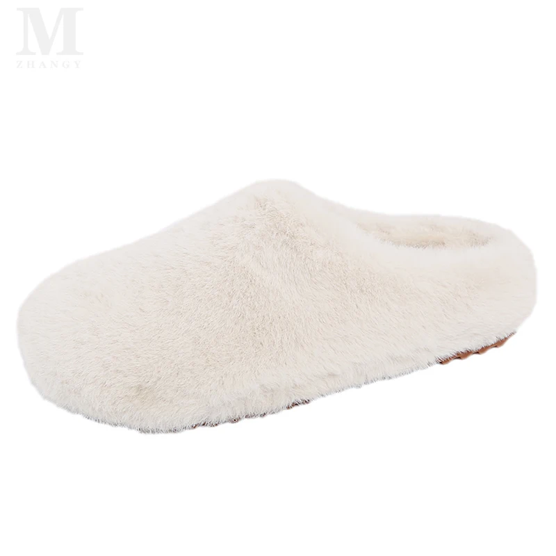 Мюли женские на платформе хлопковые шлепанцы удобная модная обувь плоской