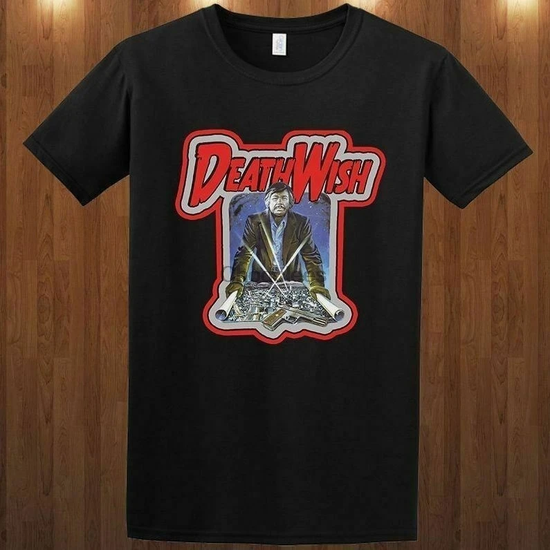 Футболка унисекс из хлопка с рисунком фильма Death wish