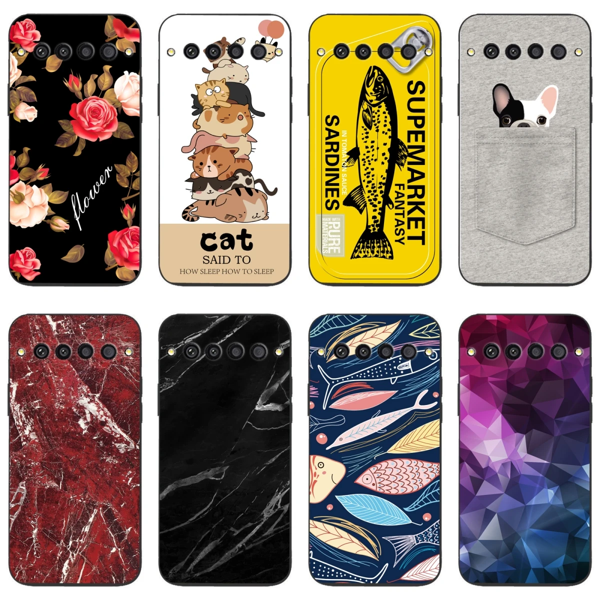 Для TCL 10 Pro Plus Силиконовый противоударный чехол мягкие задние чехлы из ТПУ для TCL 10 Pro Cover T799B T799H Funda Capa TCL 10 Plus T782H